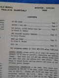 Scale Model Traction and Trolleys Quarterly #33 Winter Spring 1989 Isolated IT
