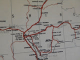 British Rail Regions Identified in Colour / Atlas and Gazetteer an Ian Allan pub