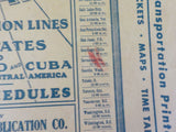 Official Guide of the Railways 1966 May US Canada Mexico Cuba