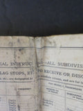 Southern Pacific Employee Timetable #202 Sacramento Division 1961 September 24
