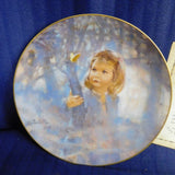 Plate Portraits of Childhood Butterfly Magic by Thornton Utz