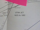 Map Utah Junction  Various years