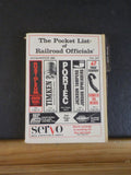 Pocket List of Railroad Officials #347 1981 3rd  Quarter