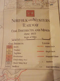 Coal and the Norfolk and Western Railway w/ large map REPRINT   Soft Cover