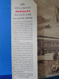 Mr. Pullmans Elegant Palace Car by Lucius Beebe w/ Dust Jacket 1961  575 pages