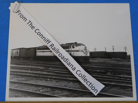 Photo Seaboard Coast Line Locomotive #3052 8X10 B&W BIrmingham AL 1962