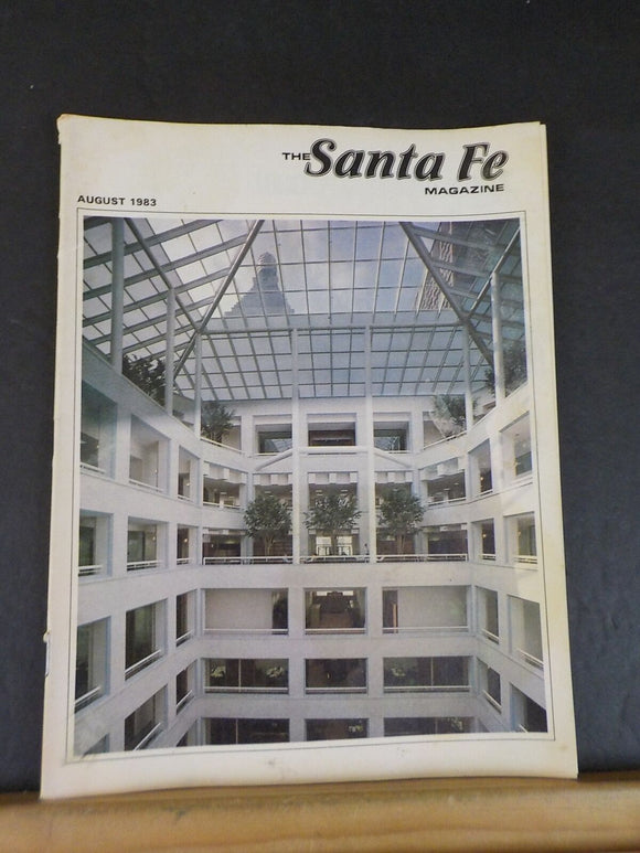 Santa Fe Employee Magazine 1983 August Headquarters Renovation is on Schedule