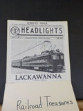 ERA Headlights 1949 January Stapled Jubilee Issue Lackawanna Railroad