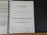 Detroit Toledo Ironton RR Co. Annual Report 1980 ICC R-1 Spiral bound