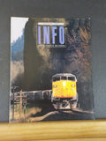 INFO Magazine Union Pacific Railroad 1992 March April Employee Go-get-em Attitud