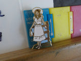 Jaycees Montana Girl In White Hat Standing Next To Brown Rail Fence .PIN