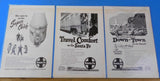 Ads Santa Fe Railway Lot #11 Advertisements from various magazines (10)