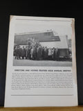 Baldwin Group Magazine 1945 March April Think of it.   Staining along edges
