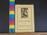Baltimore and the Baltimore & Ohio Railroad Company 1929
