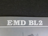 Diesel Data Series Book 3 EMD's BL2 plans photos roster variations
