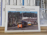 Western Pennsylvania Trolley Calendar lot #2 (11 Calendars) 2001-2012 (NO 2008)