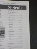 N Scale Magazine 1993 March April Industrial water tanks Scratch Roads LEDs