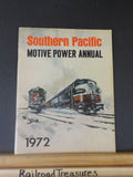 Southern Pacific Motive Power Annual 1972 SP by Strapac  64 pages