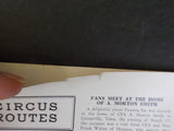White Tops Circus Magazine 1937 April May Spring Wallace Bros  Cole Bros Downie