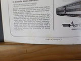 Railway Locomotives and Cars 1972 June Railway BN WP GE Emission study pinpoint