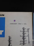 Model Railroader Magazine Complete year in MR blue binders 1961  12 issues