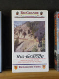 VHS Lot of 6 D&RGW & Bumblebee #268, RRing w/Rio Grande, Sacramento Northern, Ri