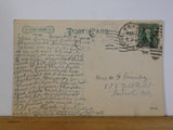 Postcard Anchor Line Docks Erie PA Postmarked 1908