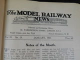 Model Railway News Bound Volume 3 1927 Jan - Dec Clockwork steam electric PRIVAT