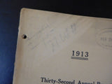 Chicago St. Paul Minneapolis & Omaha Annual Report 1913 June 30 32nd report