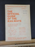 Official Guide of the Railways 1972 October Maps Timetables railroad freight Air