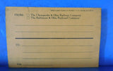 C&O B&O Form X-35 Rev 11-71 From To Via  Forms 2 packets