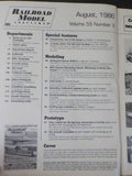 Railroad Model Craftsman Magazine 1986 August Model Seaboard SD40-2 CA Golden gr
