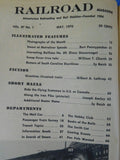 Railroad Magazine 1970 May Steam at Metroliner Speeds Rosters of South Carolina