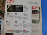 Trains Magazine 2017 February Tunnels L&N Big Emma reborn SF Alco PA