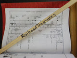 Southern Pacific San Antonio Division 1969 Track Chart & Alignment Book