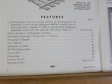 Western Pacific Mileposts 1960 August Vol XII #1 Milepost #133 Half a Century of