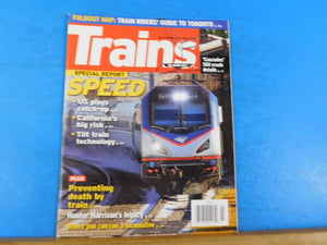 Trains Magazine 2018 March Speed Preventing death by train Cascades 501 crash de