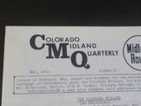 Colorado Midland Quarterly #18 1985 May The Colorado Midland 5/2/1895