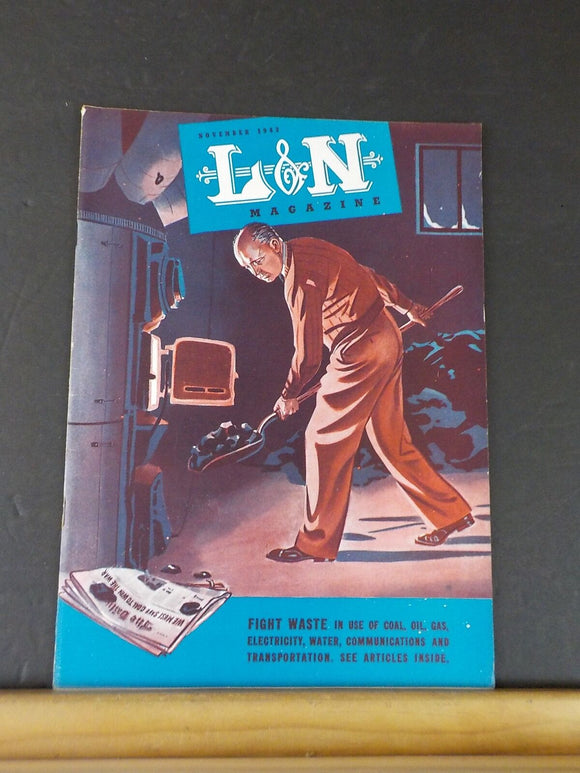 Louisville & Nashville Employee Magazine L&N 1943 November