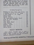 Railway Modeller 1956 July V7 #69 Sailing Barges A Midland 0-4-0 ST in 0 Gauge