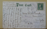 Postcard Lehigh Valley Railroad Station Towanda PA Postmarked 1910 To Miss Thusa