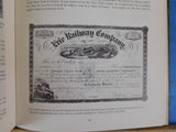 Scripophilly, The Art of Finance by Keith Hollender w dust jacket
