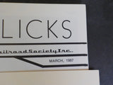 Wheel Clicks 1987 March Pacific Railroad Society Intermodal container Transfer f