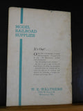 Model Railroader Magazine 1936 October Front cover damage