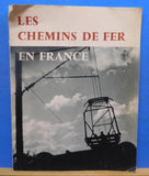 Les Chemins De Fer En France Soft Cover  1955 W/supplement