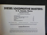 Diesel Locomotive Rosters Second Edition McDonald   Soft Cover