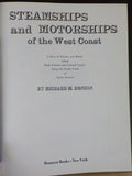 Steamships and Motorships of the West Coast by Richard M. Benson w/ dust jacket