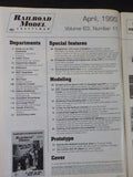 Railroad Model Craftsman Magazine 1995 April Passenger car detailing guide