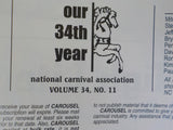 Carousel Vol 34 #12 December 2000 Masterpiece Back on the Road