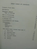 Index of Model Periodicals 1971 - 1975 by Paul Cardwell Jr 1977 Hard Cover